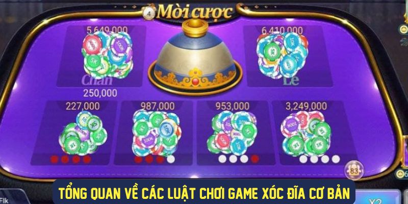 Chi tiết về luật chơi game xóc đĩa Bet88 cơ bản